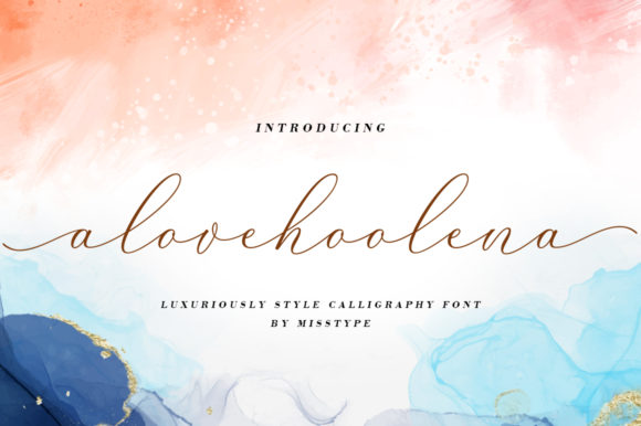 Alove Hoolena Font: Elevating Editorial Design