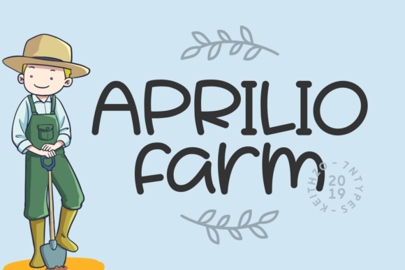 Aprilio Farm Font: Handwritten Style for Campaigns