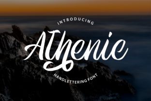 Athenic Font: Readable Script for Digital Marketing