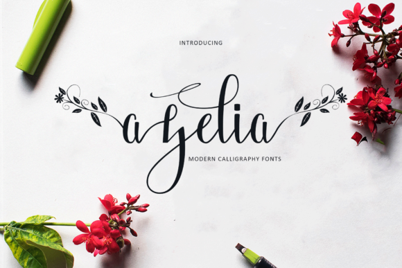 Azelia: A Designer’s Take on This Script Font