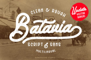 Batavia Duo Font: Elevating Campaign Visuals with Clarity