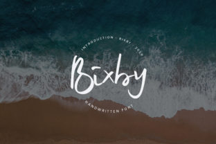 Bixby Font: A Readable Script for Campaign Visuals