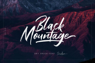 Black Mountage: Elevate Your Brand with a Premium Script Font