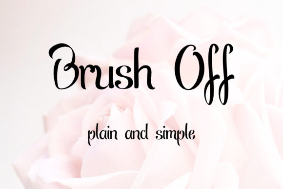 Brush Off Font: A Simple Typography Refresh for Small Business