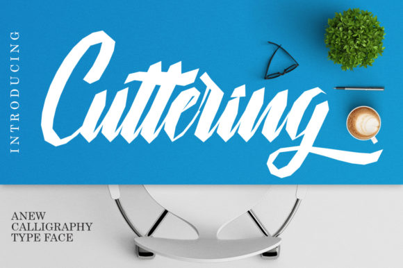 Cuttering Font: Adding Bold Script Style to Web Layouts