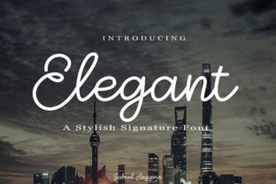 Elegant Font: Elevating Campaign Visuals with Signature Style