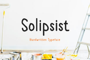 Enhancing Web Design with Solipsist: A Handwritten Font