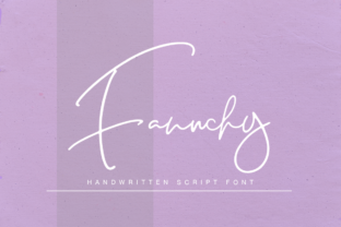 Fanuchy Font: Handmade Script for Crafters
