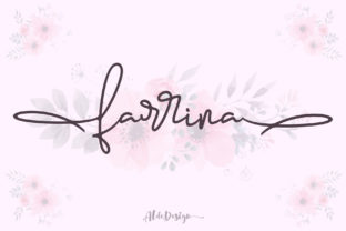 Farrina Font: Adding Warmth to Feminine Brand Identity