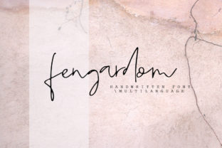 Fengardom Font: Elevate Digital Marketing Visuals