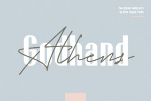Godhand Athens Family Font for Digital Marketing