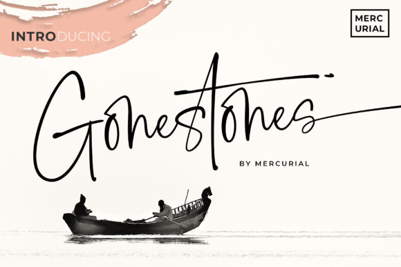 Gonestones Font: Authentic Script for Web Design
