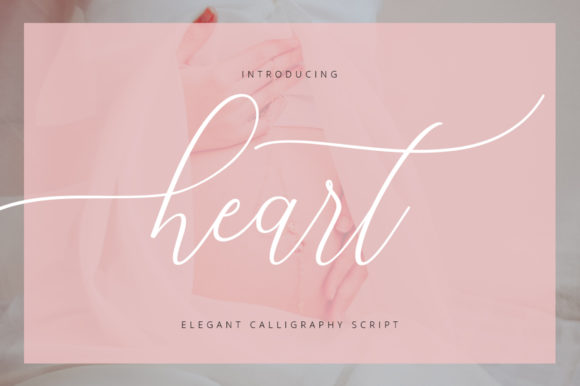 Heart Font Review: Digital Layouts & Branding