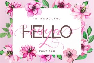 Hello Eisya Duo Font: A Modern Typeface for Branding