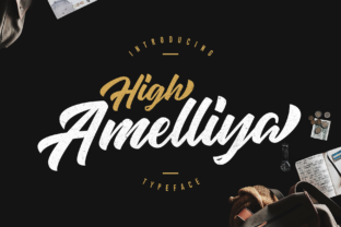 High Amelliya Font: Elegant Branding for Small Business