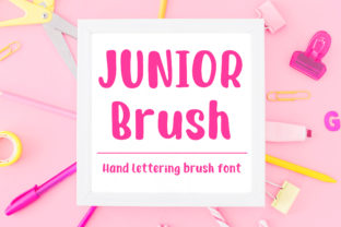 Junior Brush Font: A Clean Script for Editorial Design