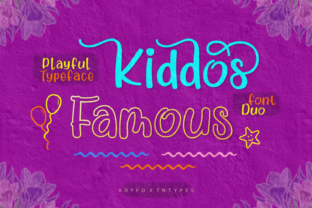 Kiddos Famous Font: Adding Playful Charm to Editorial Layouts