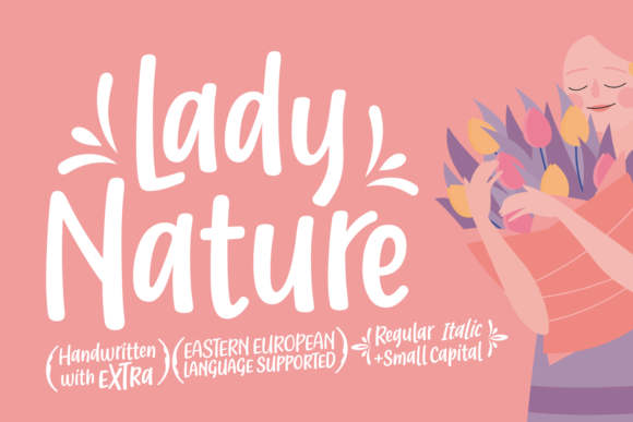 Lady Nature Font: Elevating Digital Brand Identity