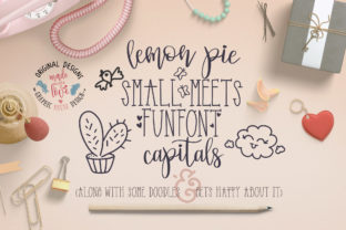 Lemon Pie Funfont Duo: A Playful Script Font for Web Design