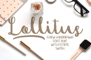 Lollitus Duo: A Playful Font for Editorial Design