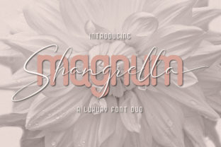 Magnum Shangrella Duo Font for Modern Marketing
