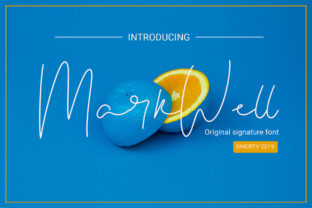 Markwell Font: Elevating Editorial Design with Authentic Script