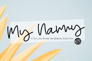 My Nanny Font: A Playful Script for Business Branding