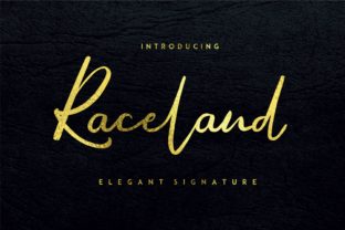 Raceland Font: Elevating Web Design with Elegant Script
