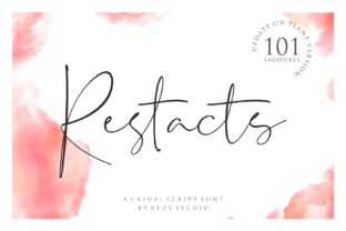 Restacts Family Font: Elevating Campaign Visuals