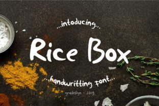 Rice Box Font: Adding Warmth to Your Brand Identity