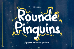 Rounde Pinguins Font: A Playful Typeface for Branding
